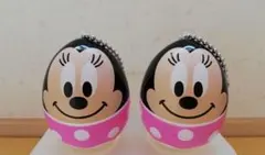 ミニーマウス　イースター　イースターエッグ2個セット　キーホルダー　おもちゃ