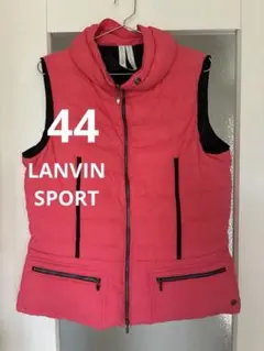 LANVIN SPORT レディース ゴルフダウンベスト ピンク