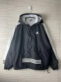 90s adidas アディダス　USA古着　万国旗タグ　ナイロンジャケット