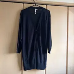 ブラック黒カーディガン Lサイズのサムネイル