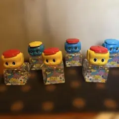 【フエキくん(イヌ・ゾウ)顔型小物収納ボックス】6個セット