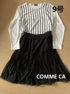 COMME CA ISM長袖ブラウス&スカート(2way)セット9号のサムネイル