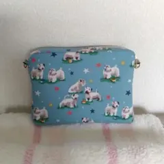 キャスキッドソン　2wayスクエアポーチ