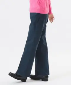 BEAMS BOY 【別注】DICKIES / チノフレア パンツ　ブラックのサムネイル