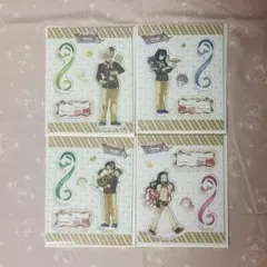 鬼滅の刃　バレンタイン&ホワイトデー　アクリルスタンド　実弥　伊黒　炭治郎禰津子