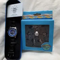 値下げ　ディズニー ミッキー 時計 25周年記念鑑賞用