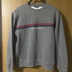 ellesse スウェット トレーナー　ダークグレー　M