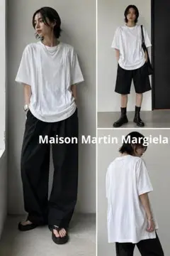 Maison Martin Margiela オーバーサイズドTシャツ　白のサムネイル