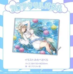 ホロライブ フワワ・アビスガード 2層アクリルパネル 誕生日2024