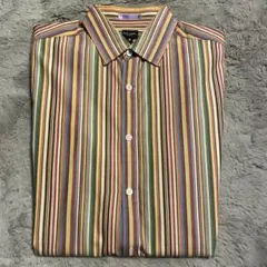 【レア】Paul Smith ポールスミス マルチストライプ シャツ M美品