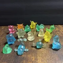 当時物 ポケモン クリアフィギュア 15体セットのサムネイル