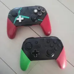【ジャンク品】Switch 限定 プロコン 2つ