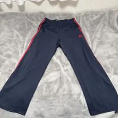 adidas ジャージパンツ ネイビー/レッド