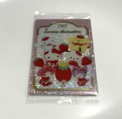 サンリオキャラクターズ　ウエハース10 メタリックプラカード　集合スペシャル