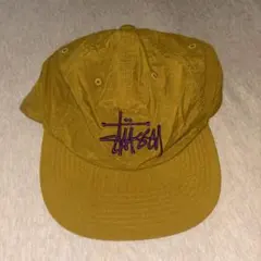 Stüssy キャップ マスタードカラー