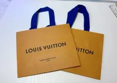2枚セットLOUIS VUITTON オレンジ ショッパー