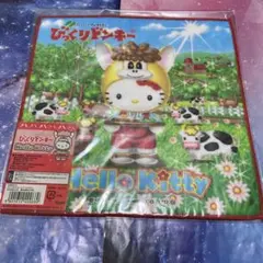 ハローキティ♡びっくりドンキーコラボ　プチタオル　未開封品 ハローキティ♡びっくりドンキーコラボ プチタオル 未開封品 - メルカリ