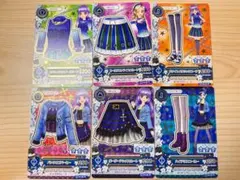❤アイカツカード 霧矢あおい 6枚□カラフルネオンパンツ 他 - メルカリ