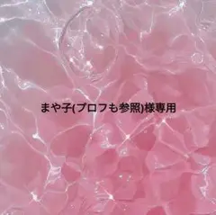 まや子(プロフも参照)様専用