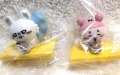 ちいかわ✕松屋　モモンガ、古本屋フィギュアセット