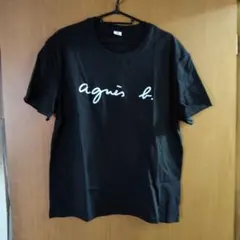 agnès b. ブラック Tシャツ 2XL