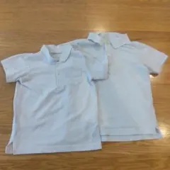 UNIQLO120？㎝ ベルメゾン100㎝ スクールポロシャツ 半袖