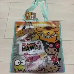 ハワイ限定 トートバッグ エコバッグ　サンリオ　　ABC STORES クロミ
