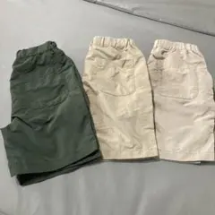 ユニクロ ギアショートパンツ　 水陸両用パンツ　 ナイロンパンツ 130cm