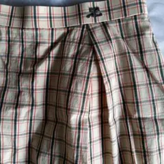 希少【極美品】クレージュ チェック柄 膝丈スカート Y2Kのサムネイル
