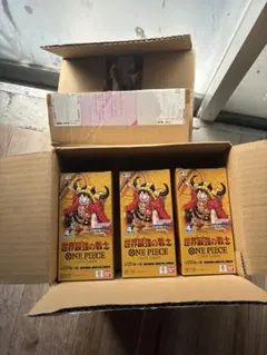 원피스 カードゲーム 世界最強の戦士 3BOX