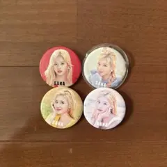 SANA 缶バッジ 4個セット TWICE
