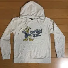 ディズニー　ドナルドダック　パーカー　サイズM