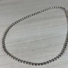 美品✨️ティファニー 50cm ボールチェーンネックレス SV925 B−57