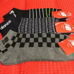 新品❣️メンズ ニューバランス 靴下 3枚セット　25～27cm