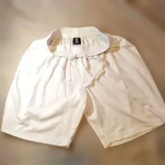 GIRAUDM サッカー インナーハーフパンツ ホワイト X0サイズ