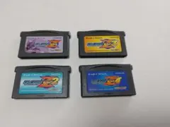 ロックマンゼロ　４本セット　ゲームボーイアドバンス