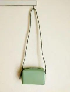 ★新品★本革ミニショルダー ライトグリーン 春カラー