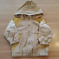 petit main はっ水 切り替えウィンドブレーカーサイズ90　フード収納可