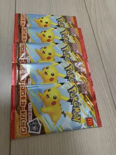 ポケモンカード プロモ マクドナルド ピカチュウ 5パックセット