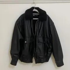 ボア レザージャケット