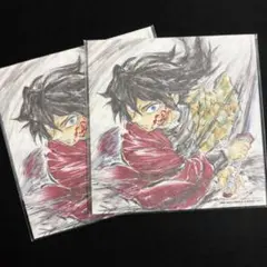 2枚セット　冨岡義勇　誕生日記念ボード　鬼滅の刃 無限城編 入場者特典　映画特典