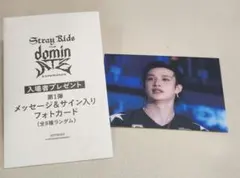 straykids 映画 dominATE 入場者特典 バンチャン