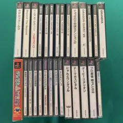 【PS1 】PS ゲームソフト24点 まとめ売り【バラ売り不可】