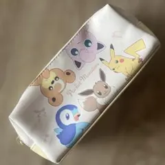 ポケモン ペンケース ライトイエロー ホワイト 筆箱Pocket monster