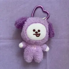 BT21 CHIMMY キーホルダー パープル マスコット