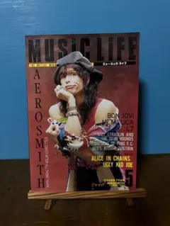 MUSIC LIFE☆1993年5月号 エアロスミス☆