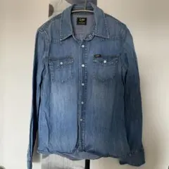 Lee デニムシャツ 長袖 ライトブルー