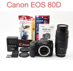 デジタル一眼レフカメラ Canon EOS 80D/標準&望遠ダブルレンズセット