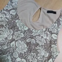 美品 INGNI ジャガード ワンピース