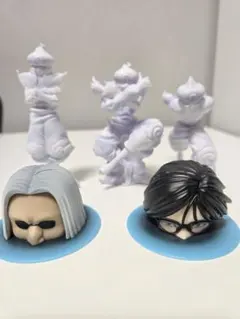 ハンターハンター一番くじ　キメラアント編　F賞デスクトップコンプセット　全5点